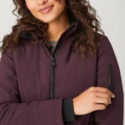 Women's Thermo Super Softshell® Long Jacket -Free Country Shop 14 LOF2266 MAHOGANY 4806