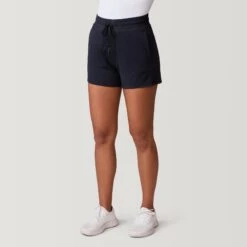 Women's Cloud Knit Shorts -Free Country Shop 14ALAS3657DOUBLEBLACK 2212 SS23 009