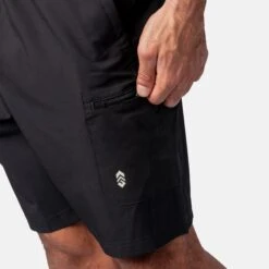 Men's Tech Stretch Short II -Free Country Shop 14RM1A9720 BLACK 0146