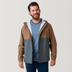 Men's Hydro Lite Adirondack Jacket 21 Men's Hydro Lite Adirondack Jacket -Free Country Shop 212MOS3004PEWTER BARKBROWN 2302 SS23 003