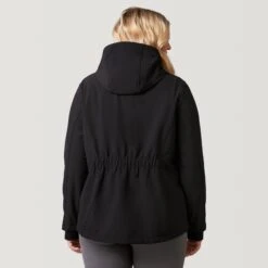 Women's Plus Size Aeris Super Softshell® Jacket -Free Country Shop 30 LOF2116X Black 2208 FW 038