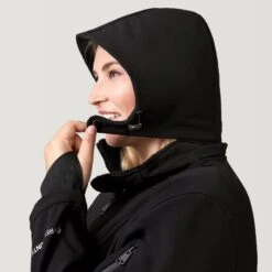 Women's Plus Size Aeris Super Softshell® Jacket -Free Country Shop 30 LOF2116X Black 2208 FW 080