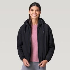 Women's Sierra Butter Pile® Reversible Jacket -Free Country Shop 362 LOF2560 Black 2208 FW 032