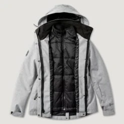 Women's Plus Size Andorra 3-in-1 Systems Jacket -Free Country Shop 461 LOF13252 BLACK DT 334