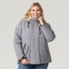 Women's Plus Size Andorra 3-in-1 Systems Jacket -Free Country Shop 461 LOF13252X Black 2208 FW 018