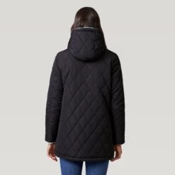 Women's Stratus Lite Reversible Long Jacket 20 Women's Stratus Lite Reversible Long Jacket -Free Country Shop 462 LOF12302R Black 2208 FW 019