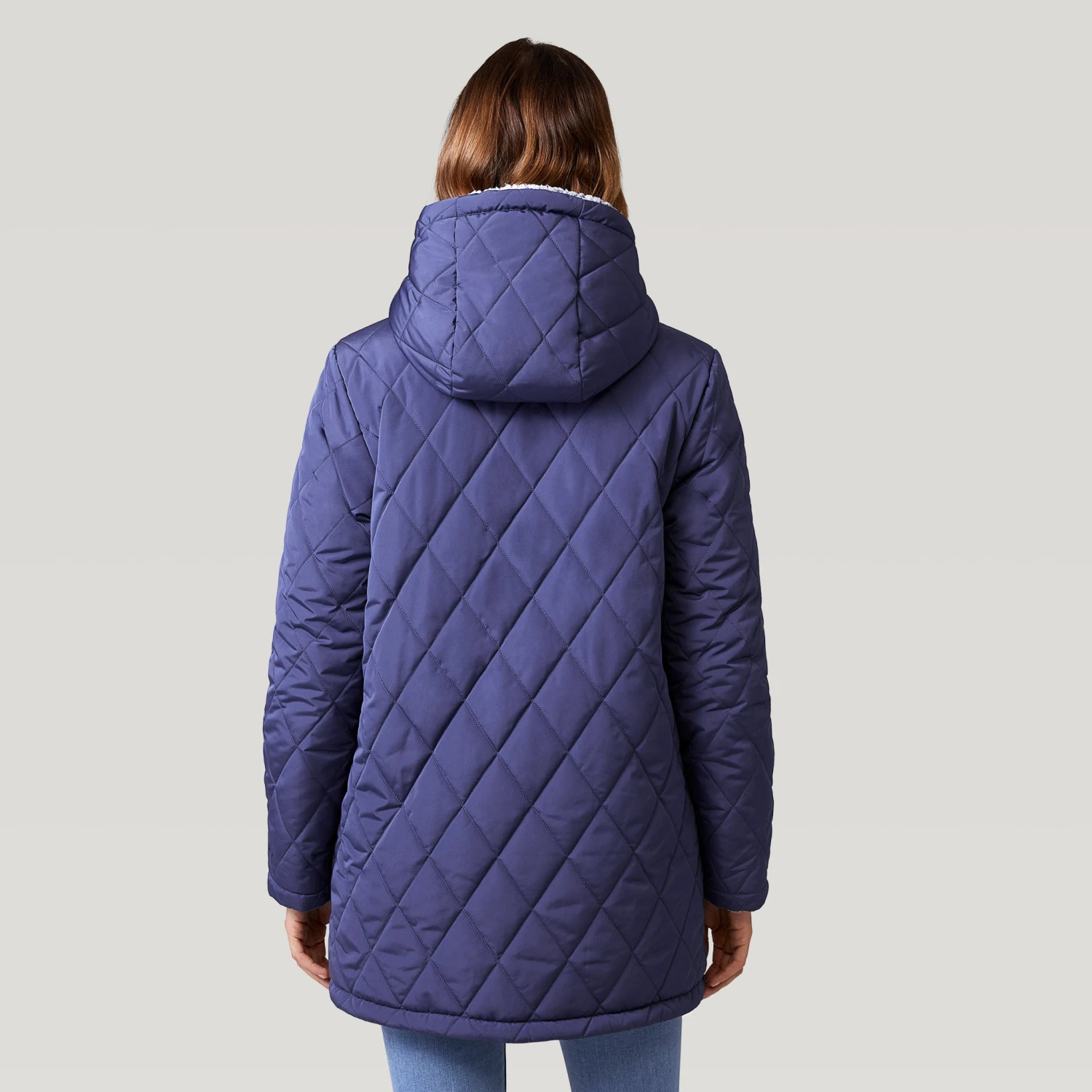 Women's Stratus Lite Reversible Long Jacket 14 Women's Stratus Lite Reversible Long Jacket - Image 12