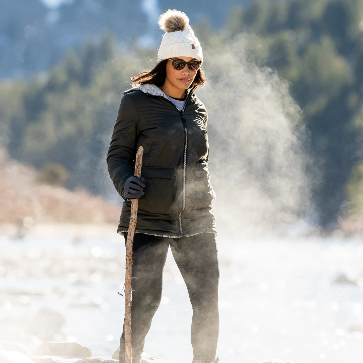 Women's Stratus Lite Reversible Long Jacket 15 Women's Stratus Lite Reversible Long Jacket - Image 13