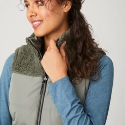 Women's Lansby Stratus Lite Reversible Vest -Free Country Shop 462 LOF2602R OLIVE VINE 4874
