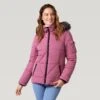 Women's Stratus Lite Parka Jacket -Free Country Shop 462 LOF2712 Pink Clay 2208 FW 038