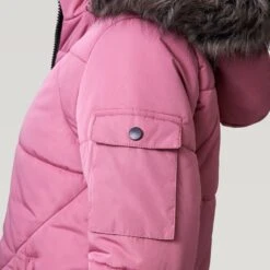Women's Stratus Lite Parka Jacket -Free Country Shop 462 LOF2712 Pink Clay 2208 FW 096