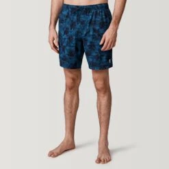 Men's Tropical Camo Swim Short -Free Country Shop 488MSS35011621DARKNAVY 2212 FW 009