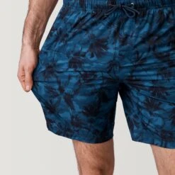 Men's Tropical Camo Swim Short -Free Country Shop 488MSS35011621DARKNAVY 2212 FW 016