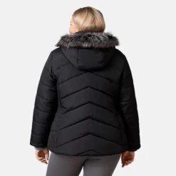 Women's Plus Size Brisk II Parka Jacket -Free Country Shop 512 LOF2705X Black 2208 FW 027