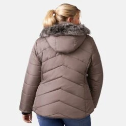 Women's Plus Size Brisk II Parka Jacket -Free Country Shop 512 LOF2705X Fossil 2208 FW 026