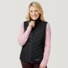 Women's FreeCycle® Lansby Packable Puffer Vest 2 Women's FreeCycle® Lansby Packable Puffer Vest -Free Country Shop 513 LOF2620 BLACK 0104