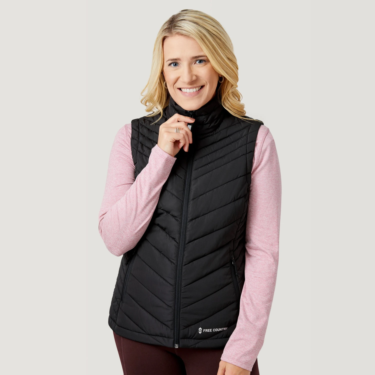 Women's FreeCycle® Lansby Packable Puffer Vest 3 Women's FreeCycle® Lansby Packable Puffer Vest