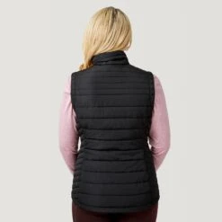 Women's FreeCycle® Lansby Packable Puffer Vest 16 Women's FreeCycle® Lansby Packable Puffer Vest -Free Country Shop 513 LOF2620 BLACK 0107