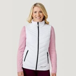 Women's FreeCycle® Lansby Packable Puffer Vest 21 Women's FreeCycle® Lansby Packable Puffer Vest -Free Country Shop 513 LOF2620 WHITE 0060