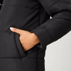 Women's FreeCycle® Lansby Long Puffer Jacket -Free Country Shop 513 LOF2703 BLACK 2502