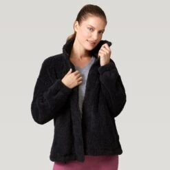 Women's FreeCycle® Dimi Sierra Butter Pile® Jacket -Free Country Shop 519 LOF2830 Black 2208 FW 029