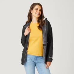 Women's Planetary Windshear Jacket -Free Country Shop 52 LOF92102 BLACK 2592