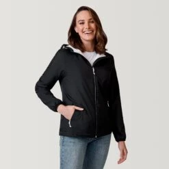 Women's Windshear Jacket -Free Country Shop 52LOS3201BLACK 2302 SS23 003