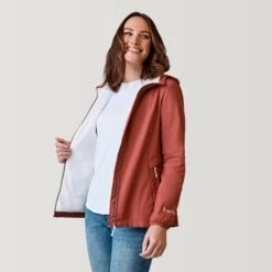 Women's Windshear Jacket -Free Country Shop 52LOS3201TERRACOTTA 2302 SS23 045