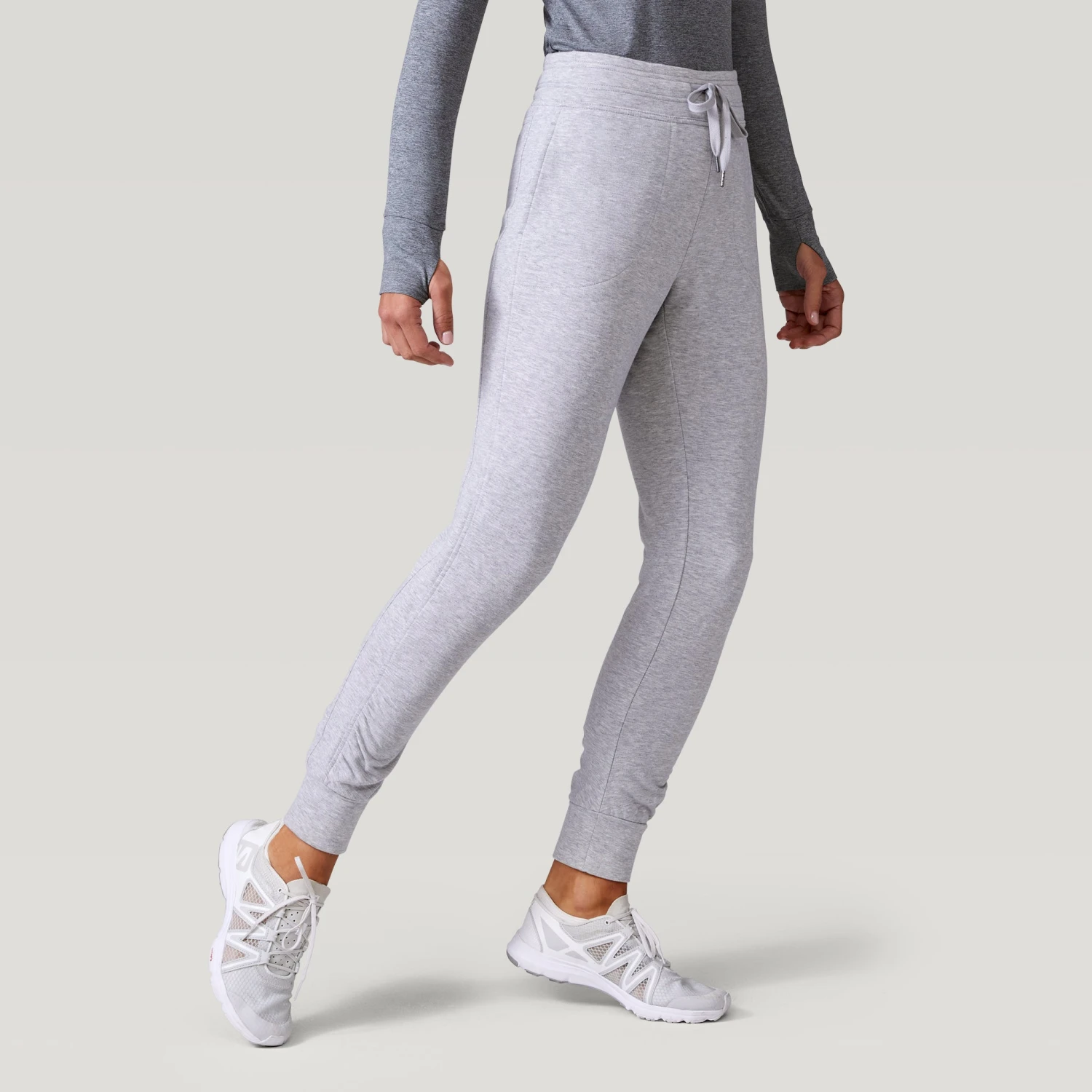 Women's Luxe Fleece Ruched Jogger 3 Women's Luxe Fleece Ruched Jogger