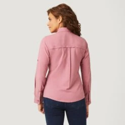 Women's Venture Shirt -Free Country Shop J70L2A822 MAUVE CLAY 036