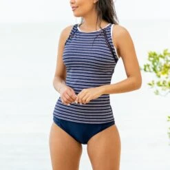 Women's Side Ruched Bikini Bottom -Free Country Shop SA2312 LS 001