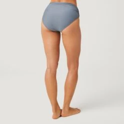 Women's High-Waisted Bikini Bottom -Free Country Shop SA2315 CLOU GREY 012