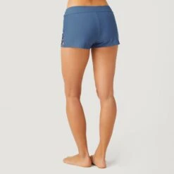 Women's Side Strap Boy Short -Free Country Shop SA2525 SLATE 045