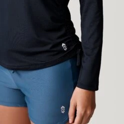 Women's UPF Long Sleeve Sunshirt -Free Country Shop SCLSS3813BLACK 2212 SS23 087