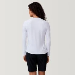 Women's UPF Long Sleeve Sunshirt -Free Country Shop SCLSS3813WHITE 2212 SS23 034