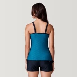 Women's Double Strap Keyhole Tankini Top -Free Country Shop SHRLSS3105LAGOON 2212 SS23 035