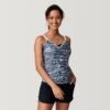 Women's Heat Wave V-Neck Blouson Tankini Top -Free Country Shop SRLSS3170BLACK171 2212 SS23 029 332350b0 752a 4629 8ca9 ac496303ca23