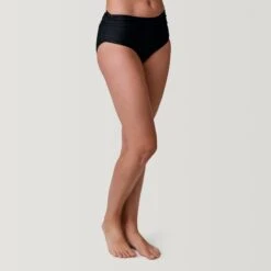 Women's High-Waisted Bikini Bottom -Free Country Shop SRLSS3315BLACK 2302 SS23 011