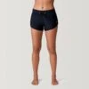 Women's Drawstring Swim Boy Short -Free Country Shop SRLSS3524BLACK 2212 SS23 010