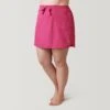 Women's Plus Size Beach And Beyond Skort -Free Country Shop SWLSS3417XBEGONIA 2302 SS23 007