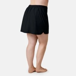 Women's Plus Size Beach And Beyond Skort -Free Country Shop SWLSS3417XBLACK 2302 SS23 010