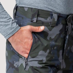 Men's FreeCycle® Chill Off Padded Ski Pant -Free Country Shop mens freecycle chill off padded ski pant dark olive 3