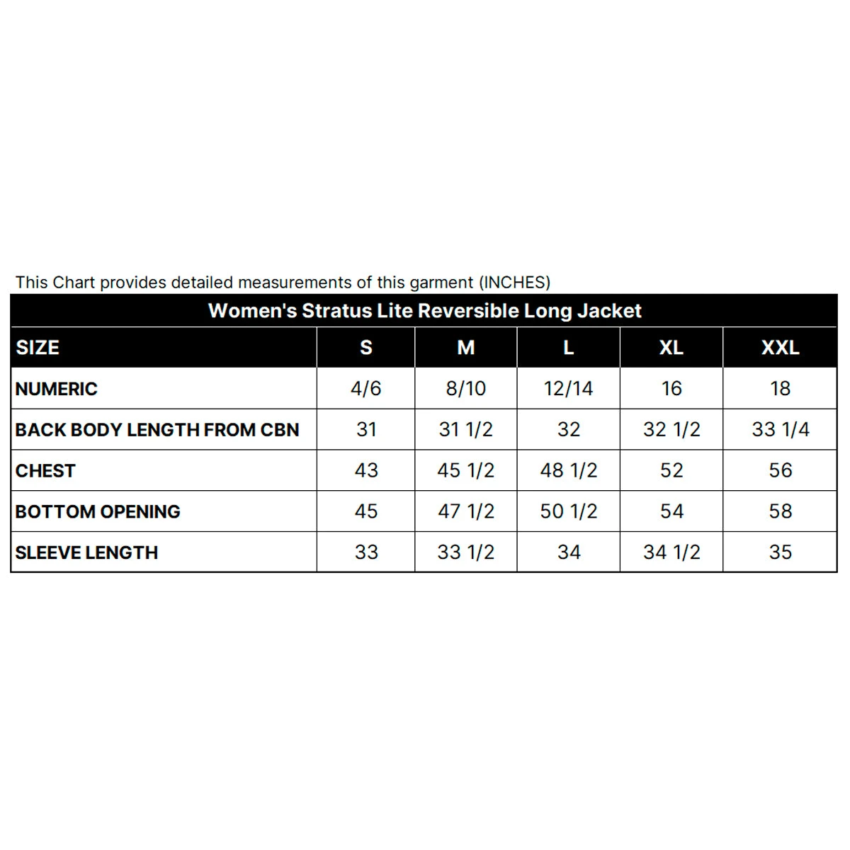 Women's Stratus Lite Reversible Long Jacket 17 Women's Stratus Lite Reversible Long Jacket - Image 15