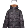 Toddler Boys' Protean Reversible Puffer Jacket With Hat 1 Toddler Boys' Protean Reversible Puffer Jacket With Hat -Free Country Shop toddler boys protean reversible puffer jacket with hat black camo 1
